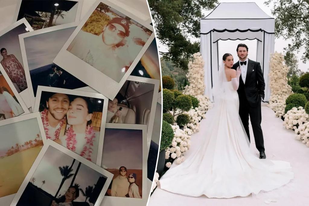 Featured image for Josh Allen and Hailee Steinfeld Celebrate Marriage and Share Wedding Details