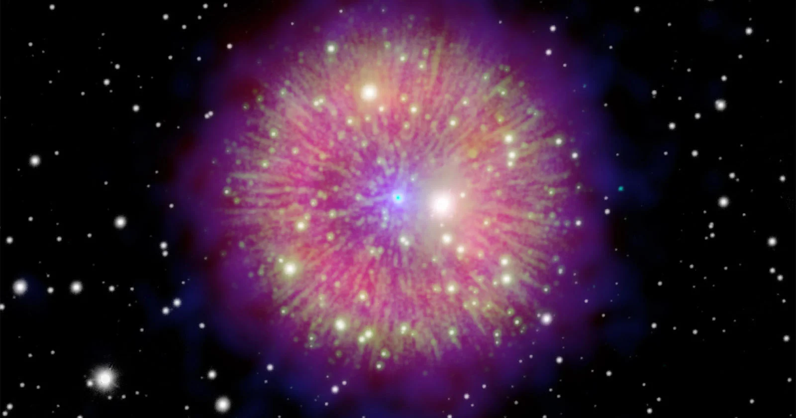 Featured image for "Discovery: Ancient Supernova's Remnants Revealed in Stunning Composite Image"