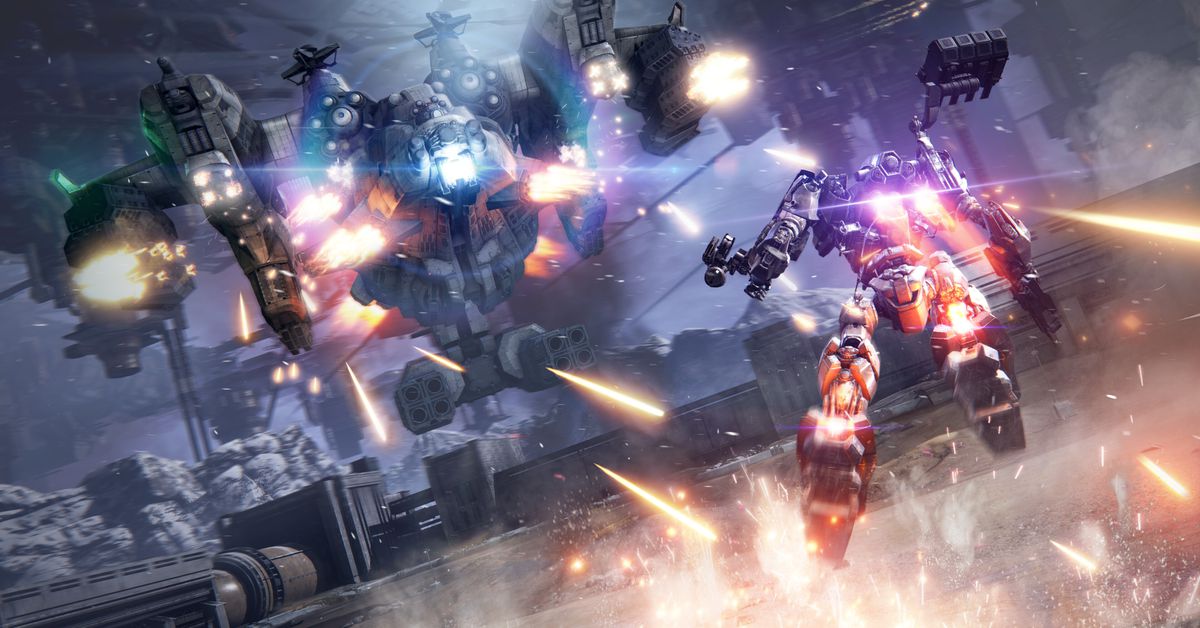 Featured image for "Armored Core 6 Patch: Balancing Gameplay and Fixing Bugs, RIP Zimmermans and Songbirds"