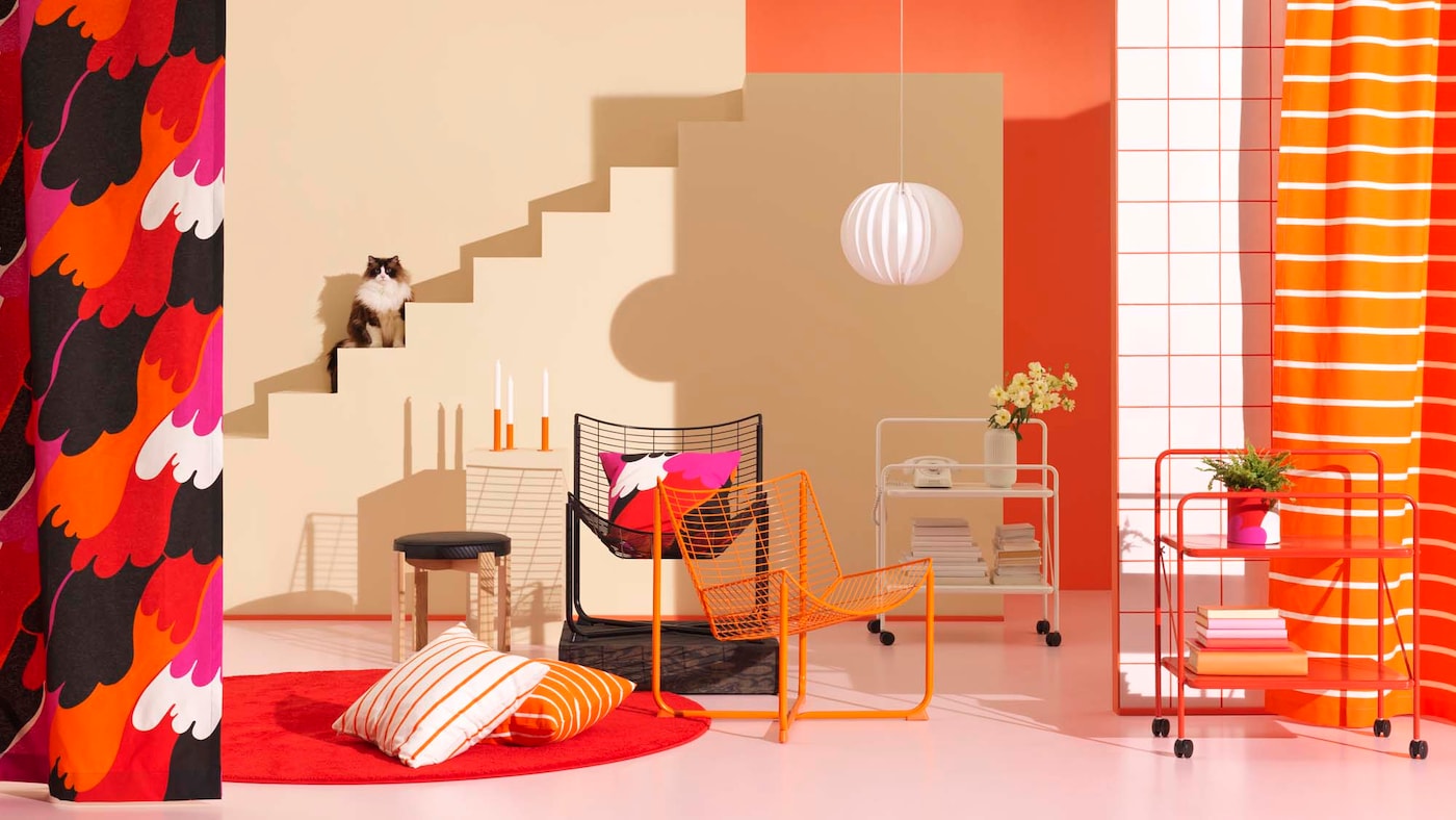 Featured image for "Vintage IKEA designs revived in second Nytillverkad collection release"