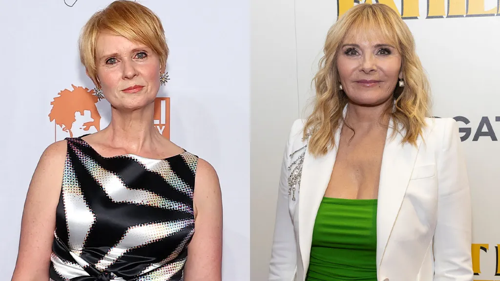 Featured image for Cynthia Nixon implies 'SATC' cast felt uneasy around Kim Cattrall.