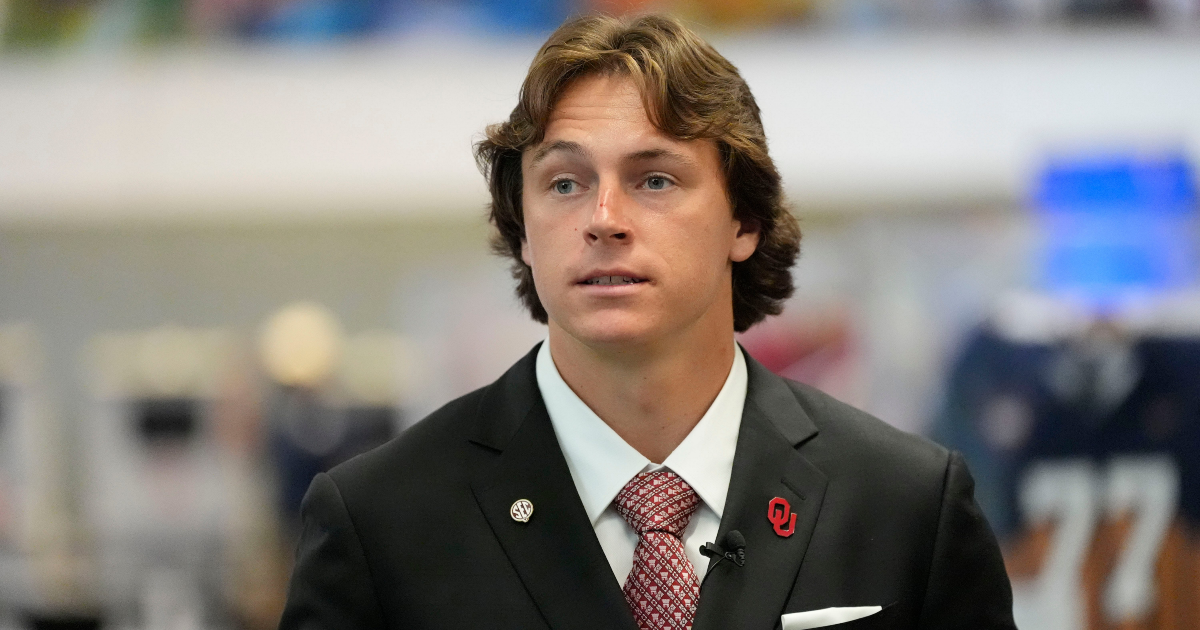 Featured image for Oklahoma QB John Mateer Denies Gambling Amid Venmo 'Inside Joke' Controversy
