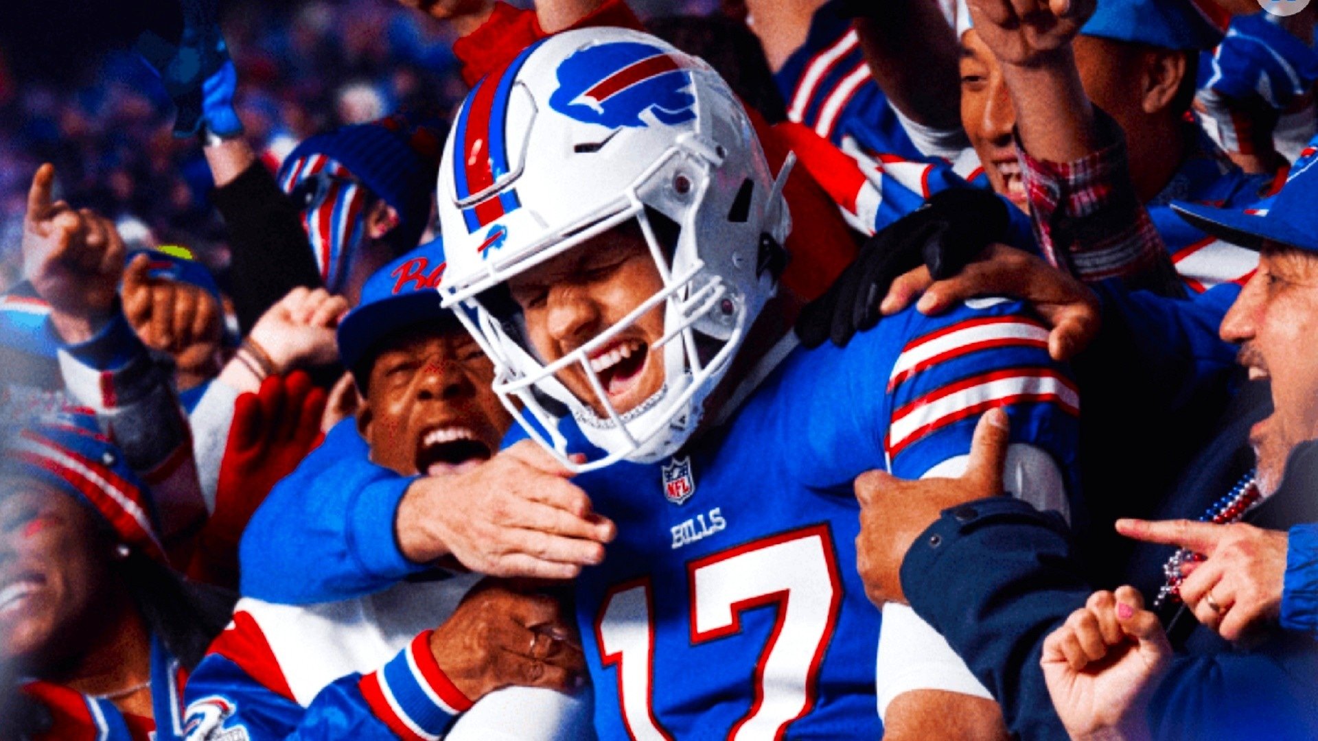 "Josh Allen graces cover of Madden 24 with improved gameplay and human-like characters."