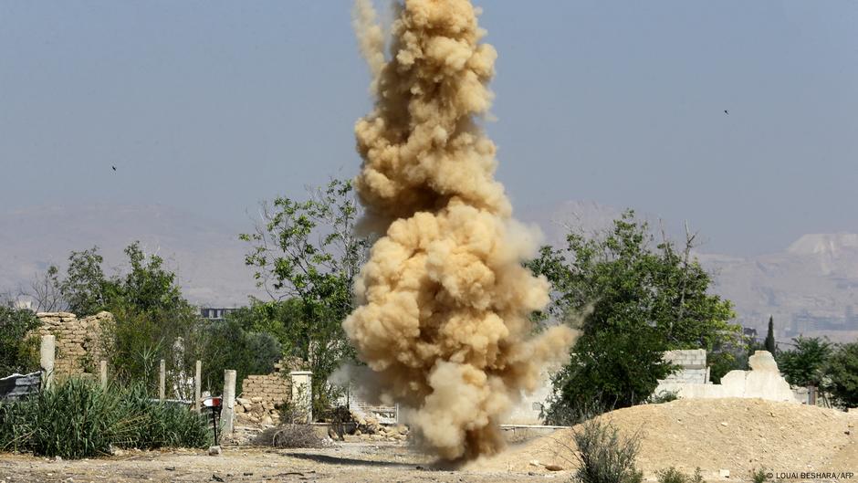 Truffle foragers killed by suspected IS land mine in Syria.