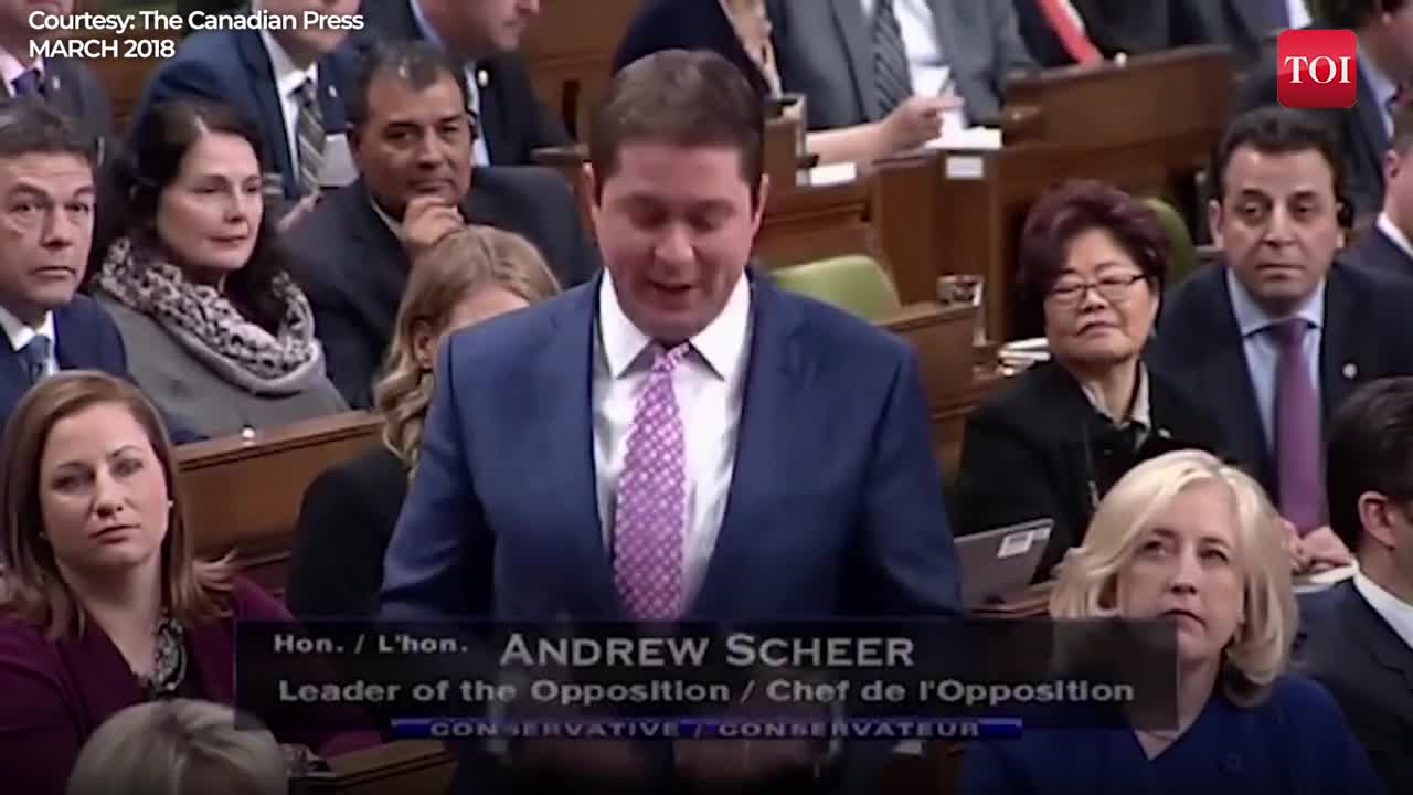 "India-Canada News: Opposition Leader's Viral Video Exposes Trudeau's Crisis and Spying Allegations"