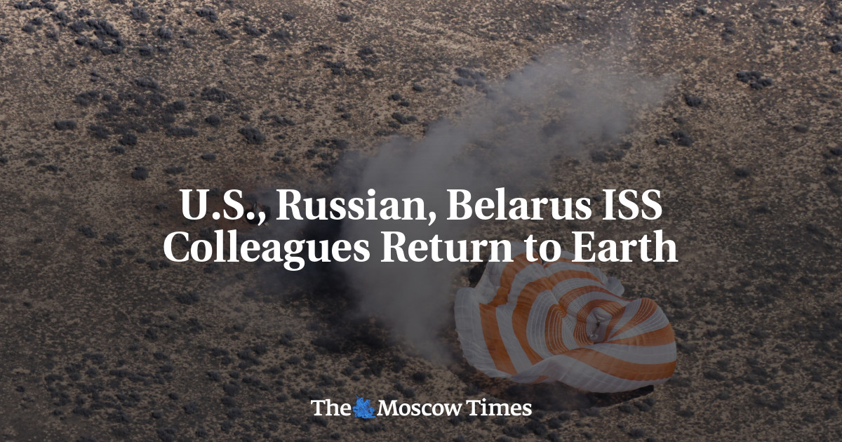 "International Space Station Crew, Including First Female Belarusian Astronaut, Safely Returns to Earth"