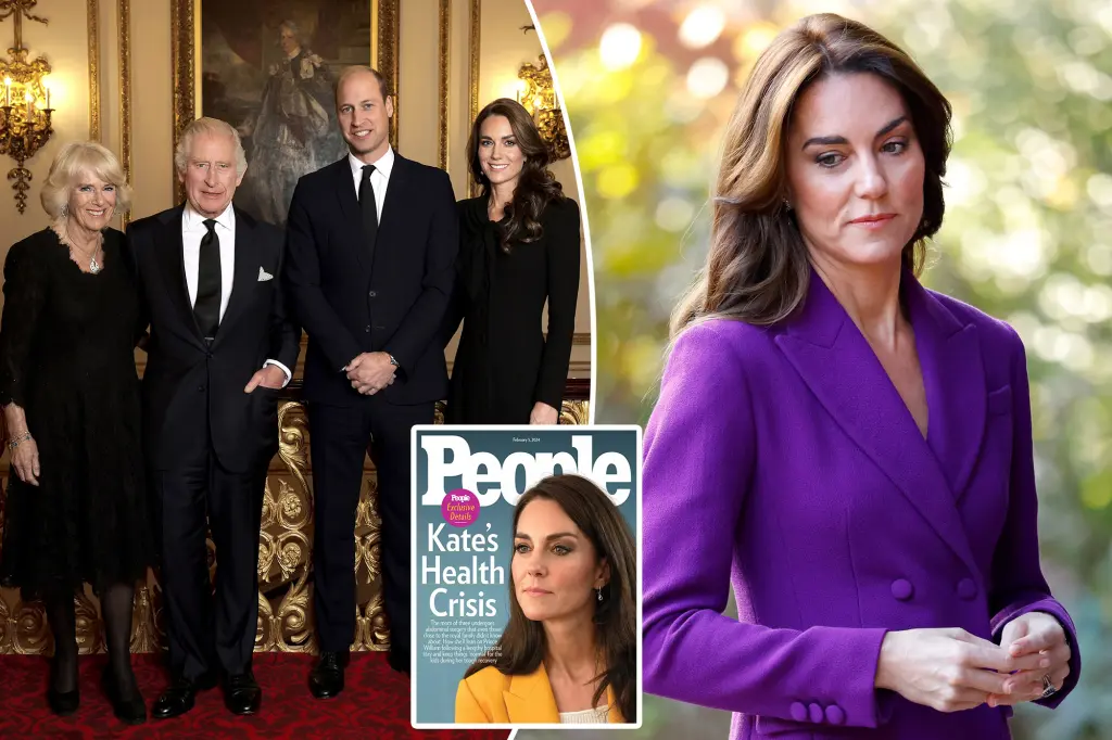 "Kate Middleton's Secret Surgery and the Royal Family's Concerns"
