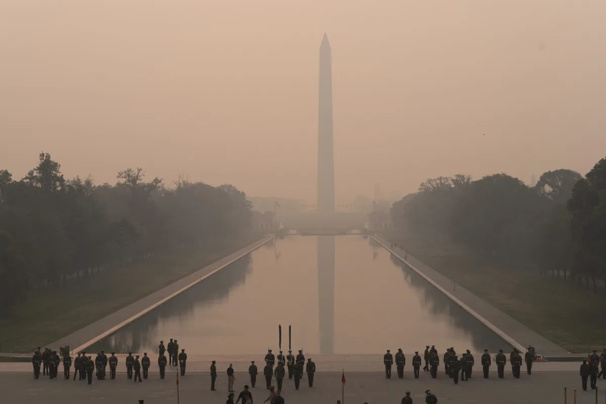 Wildfire Smoke Causes Disruptions Across US and Canada