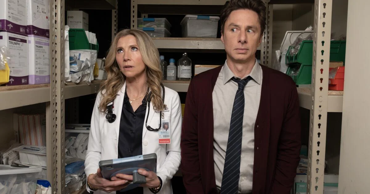Scrubs revival returns with nostalgia, sharp laughs, and new interns