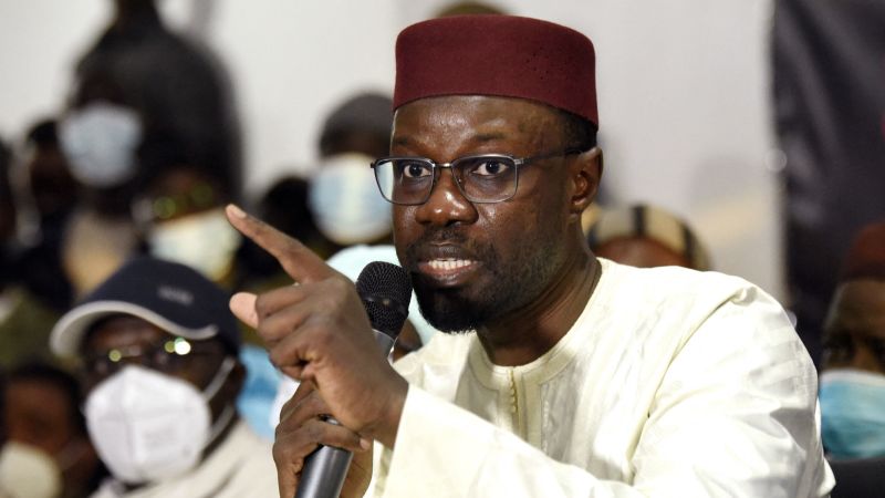 Senegal's Opposition Leader Sonko Jailed for Corrupting Youth, Sparks Protests.