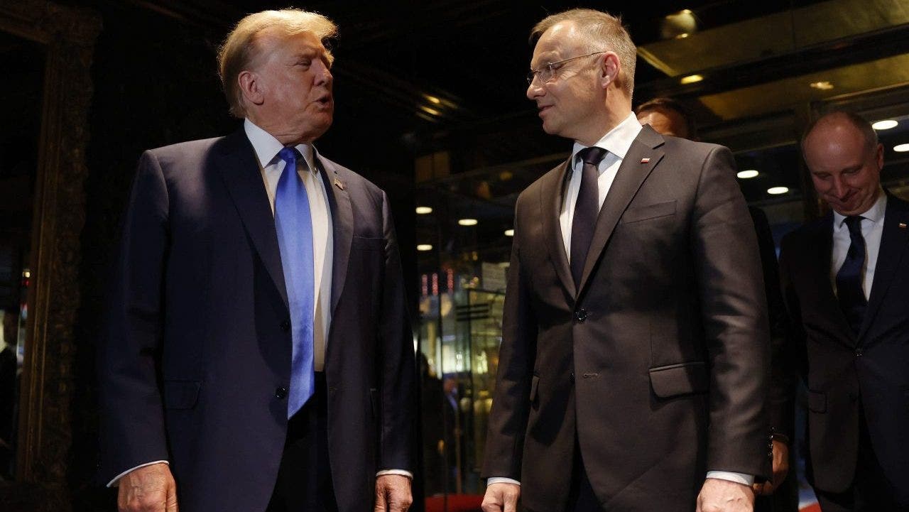"Trump Meets with Polish President in NYC Amid Criminal Trial and NATO Discussions"