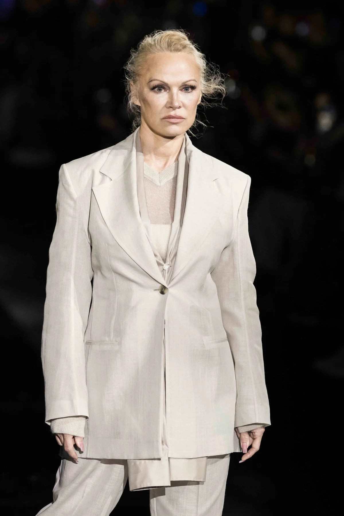 "Pamela Anderson and Bella Thorne Shine at Hugo Boss Miami Fashion Show"