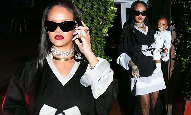 Featured image for Rihanna's Chic Maternity Style with A$AP Rocky and Son