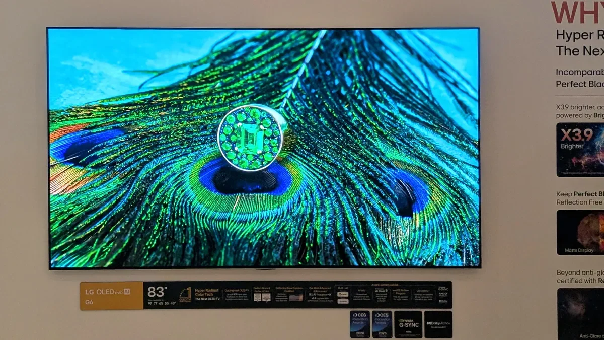 LG Unveils Bright, Innovative OLED TVs at CES 2026
