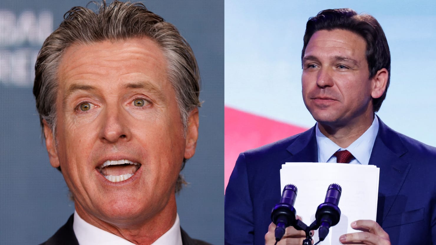 "Fox News Announces Date for Highly Anticipated Newsom-DeSantis Debate"