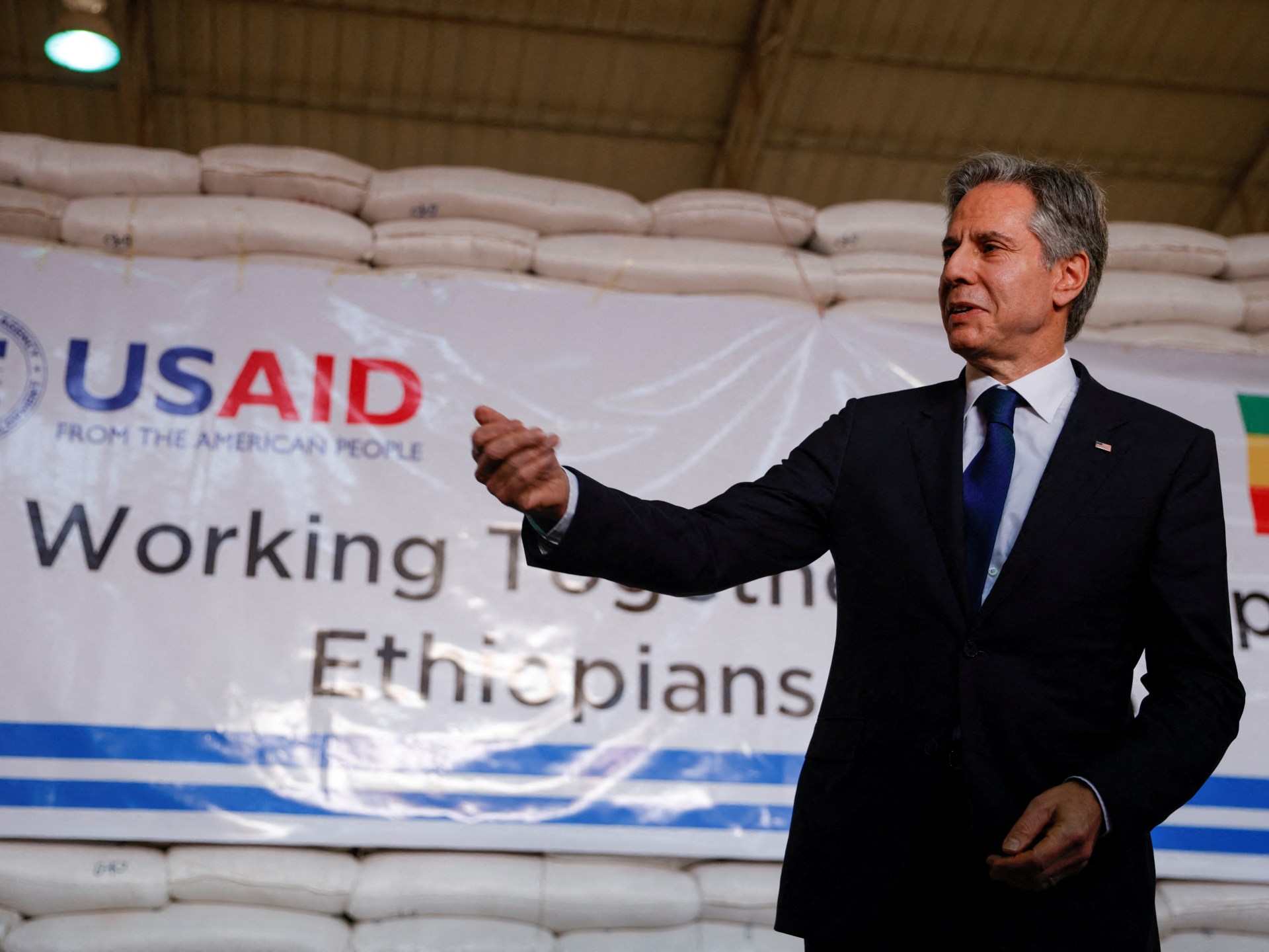 Blinken's Ethiopia Visit: Aid, Peace, and Accountability Discussions.
