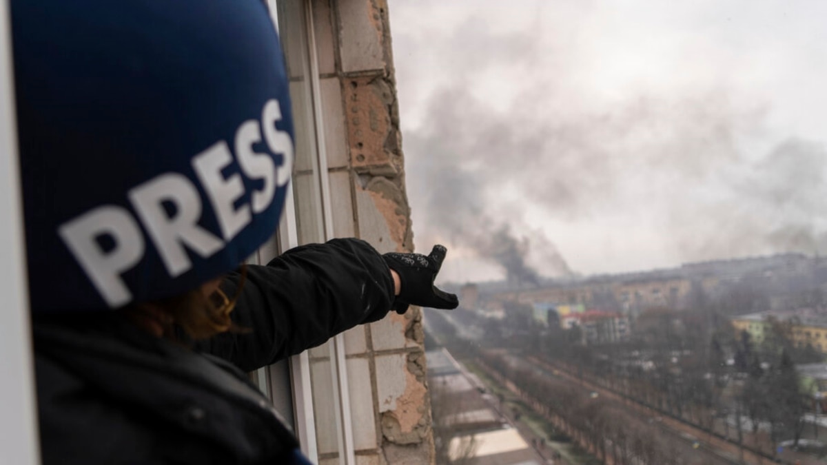 Russian Snipers Suspected in Killing of Ukrainian Journalist.