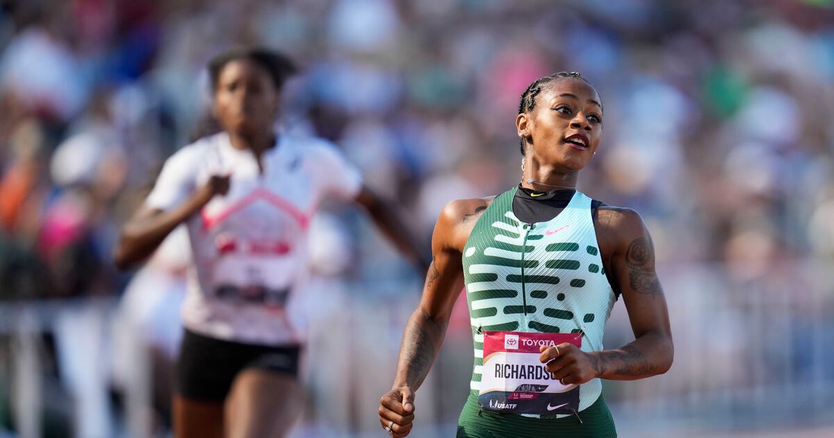 Featured image for Sha'Carri Richardson Dominates Diamond League 100m Showdown