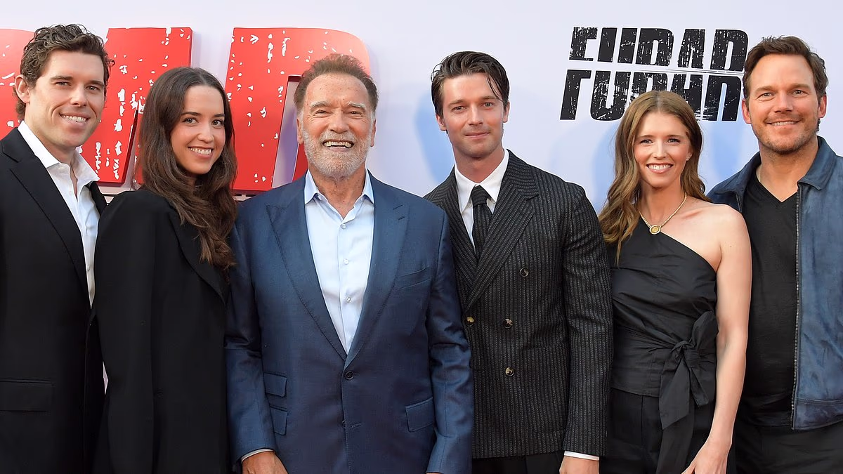 Featured image for Arnold Schwarzenegger's 'FUBAR' Season 2 Premieres with Family and Fans