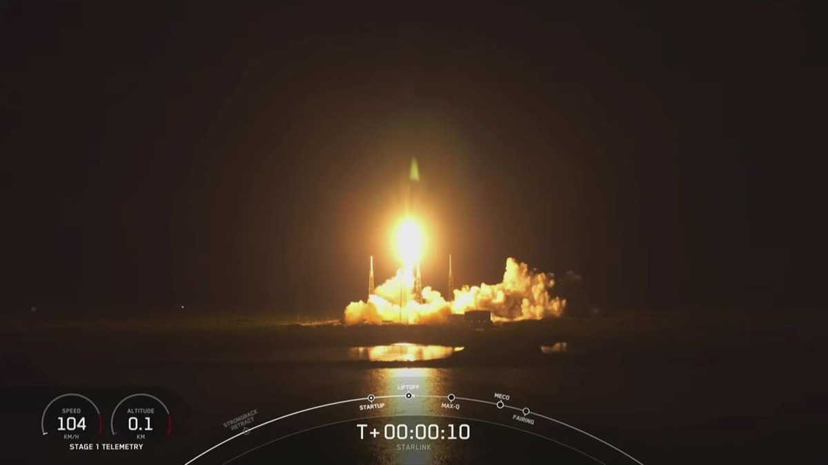 SpaceX Successfully Launches 20 Starlink Satellites Tuesday Night