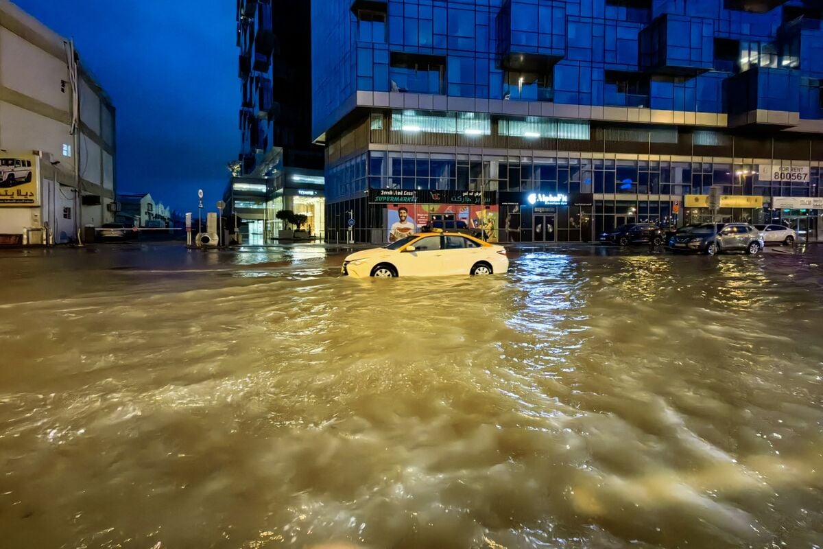 Featured image for "Unprecedented Rainfall Paralyzes Dubai, Raises Questions About Cloud Seeding"