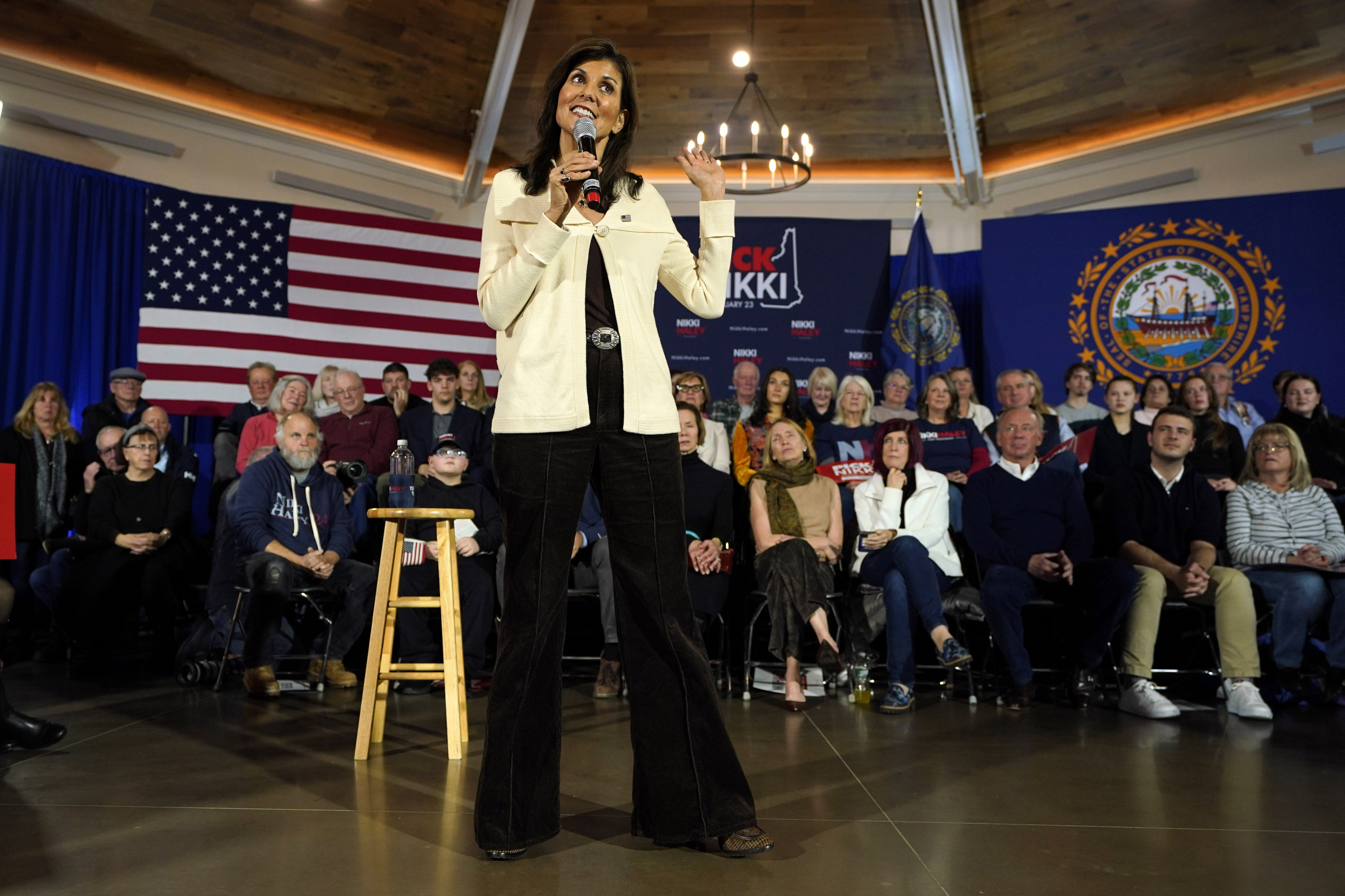 Featured image for "Nikki Haley and Donald Trump Clash in Heated GOP Primary Battle"