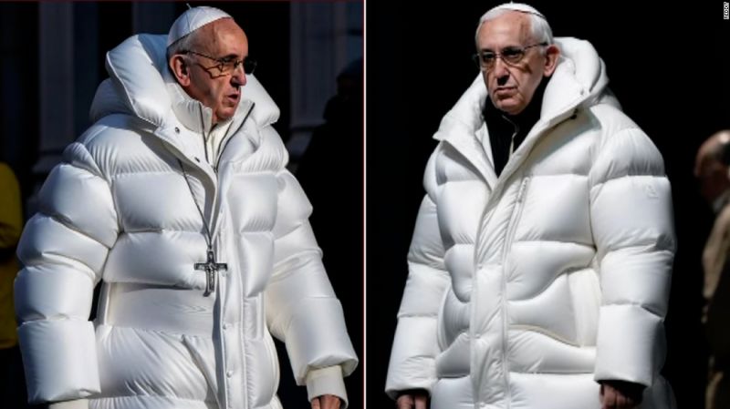 The Pope's Viral AI-Generated Image Raises Questions About Realism.