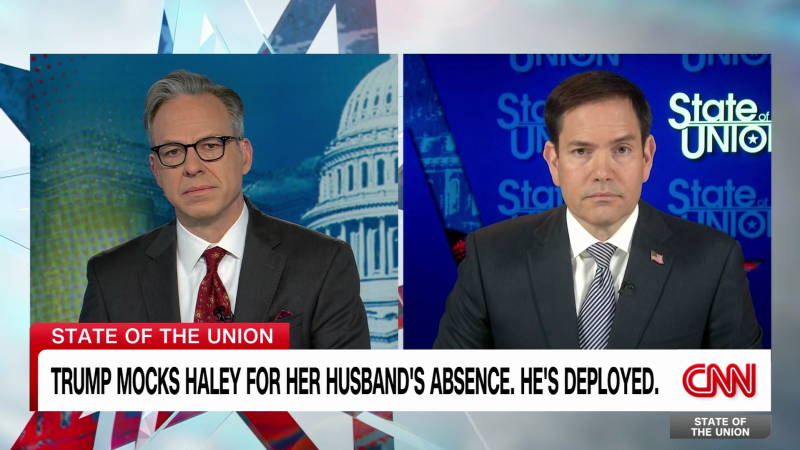"Nikki Haley's Response to Trump's Insensitive Remarks About Her Deployed Husband"