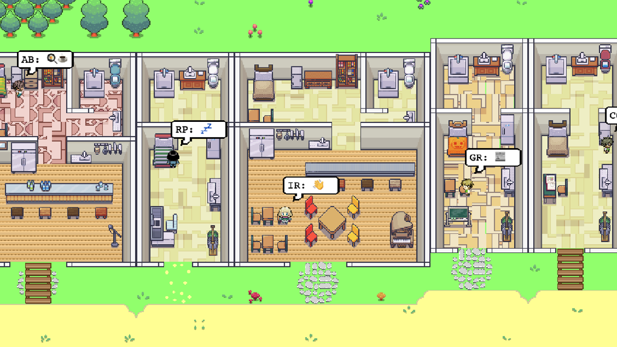 Featured image for AI Agents Create Wholesome Artificial Society in Virtual Town