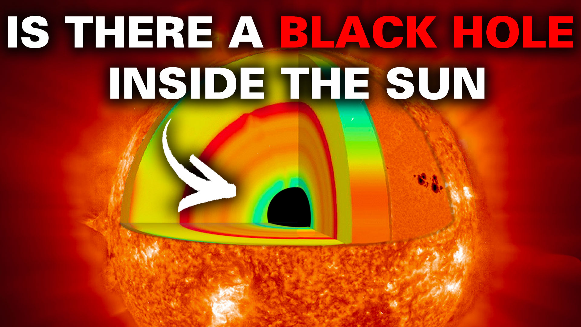 Black Holes: Hidden Menace Inside Stars