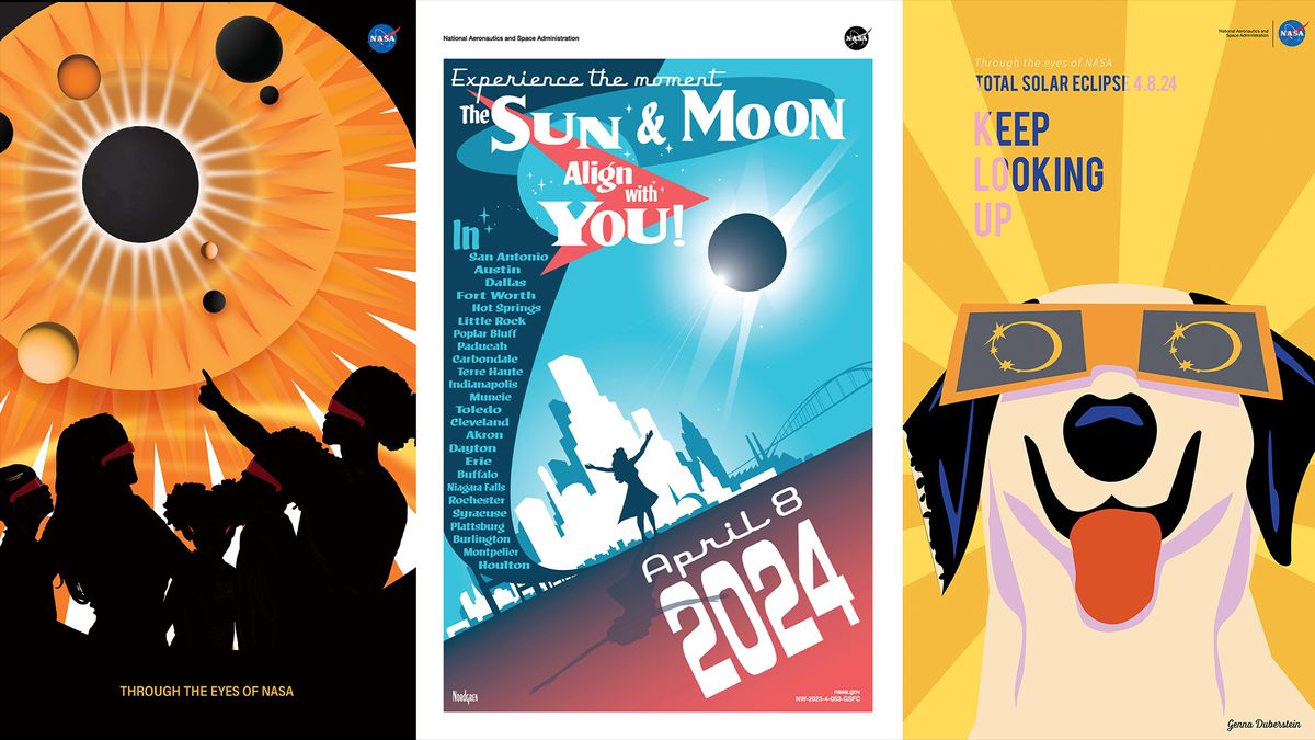 "Mesquite's 'Solar Rodeo' Festival Celebrates Historic Eclipse with NASA Posters and Texas Mural"