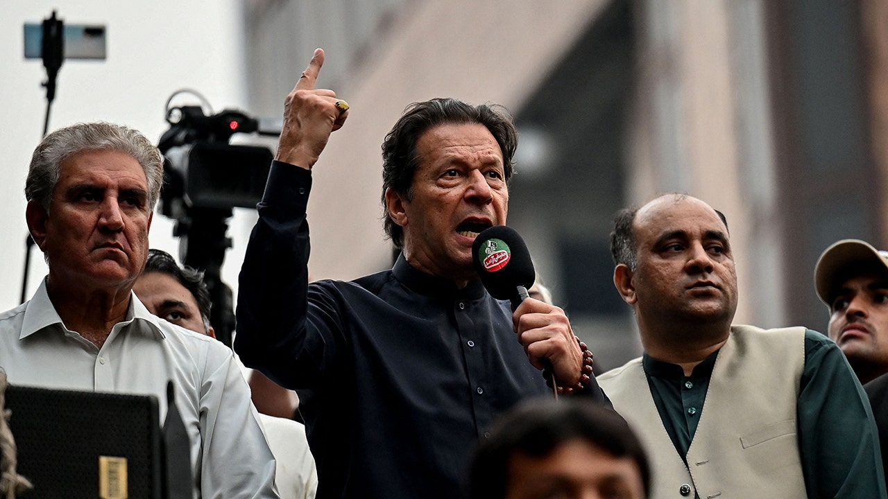 Featured image for "Pakistani Court Sentences Ex-PM Imran Khan to 10 Years in Prison for State Secrets"