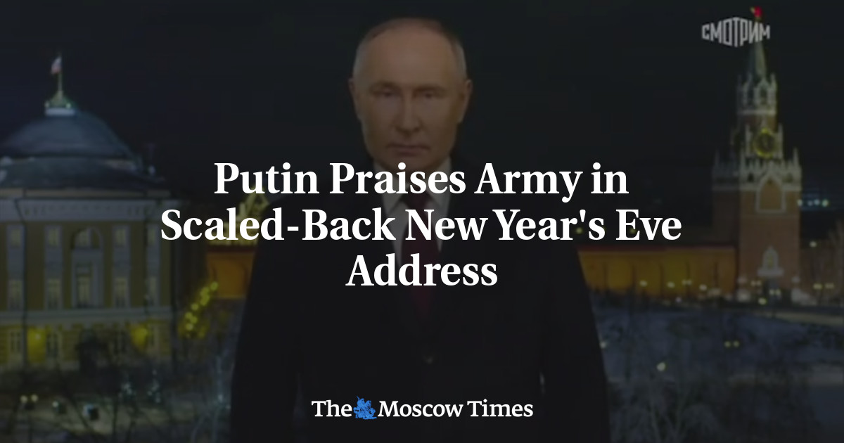 Featured image for Putin Vows Resilience in Defiant New Year's Eve Message