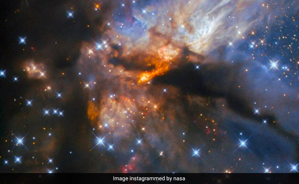 "NASA's Stunning Image Reveals Aquila Constellation's Dazzling Beauty 7,200 Light-Years Away"