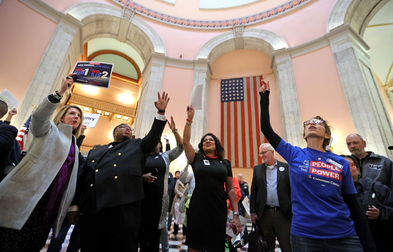 Ohio House to vote on controversial constitutional amendment proposal.