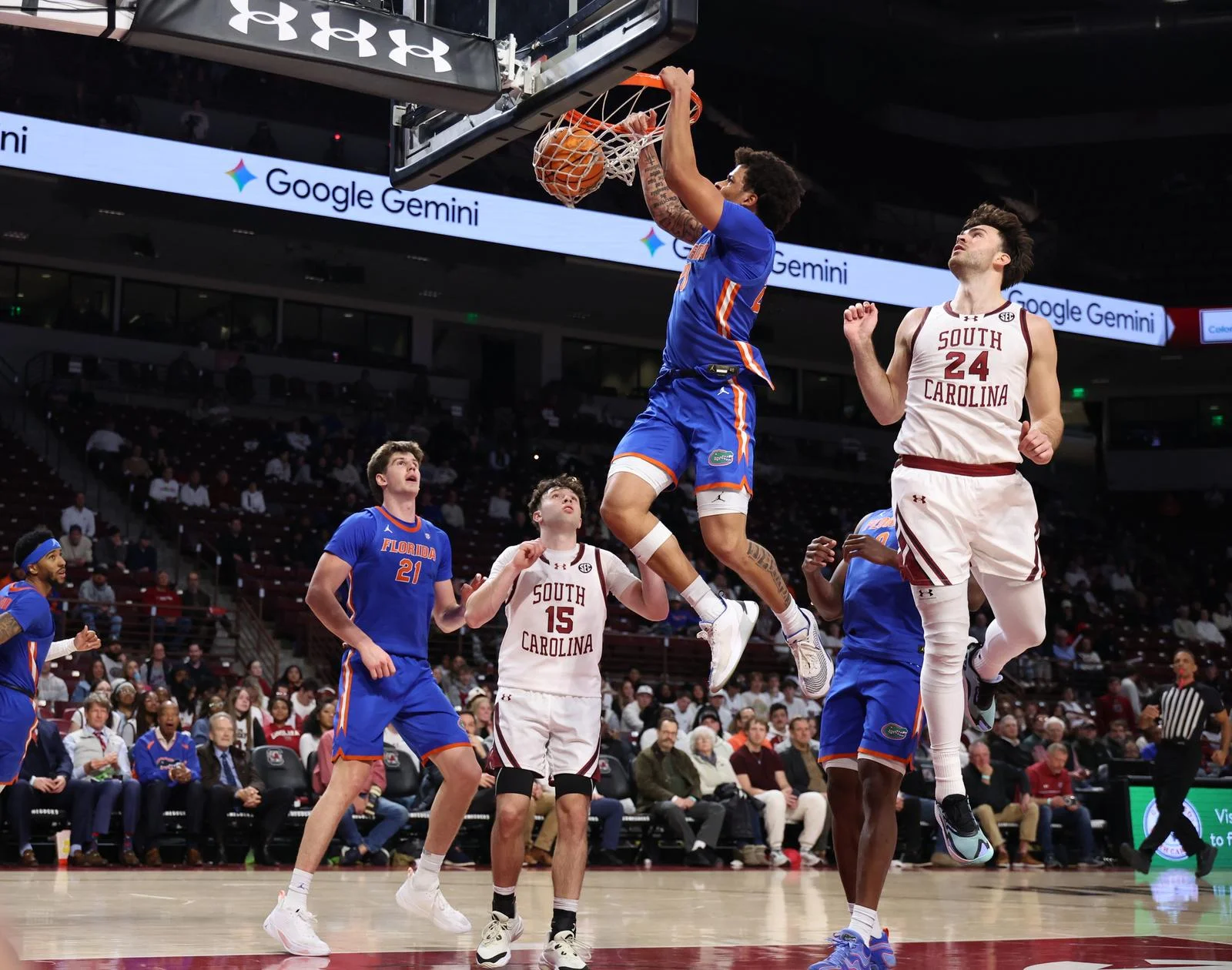 Gators Rout Gamecocks on the Road, Tie SEC Margin Record