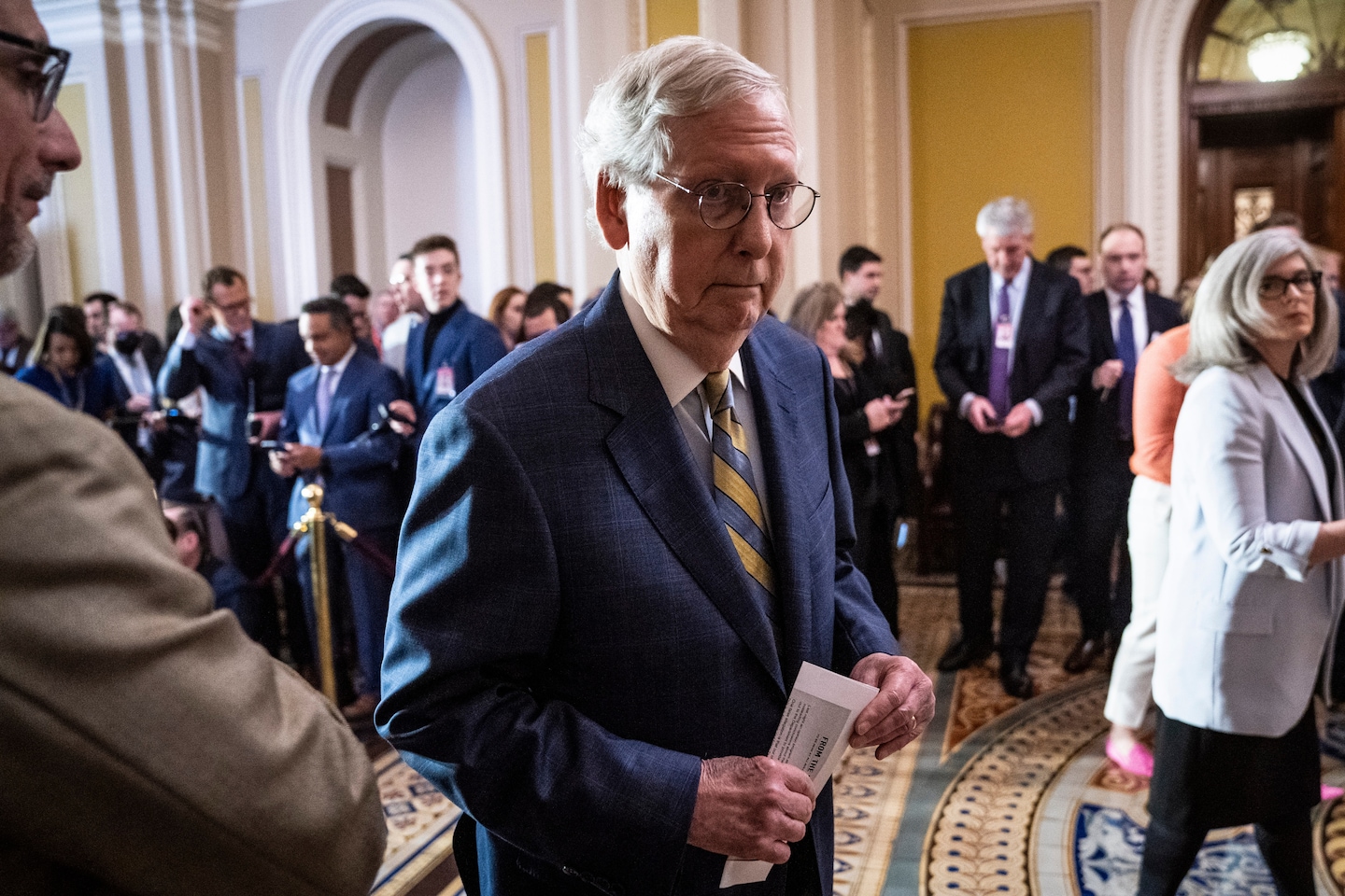 Mitch McConnell Recovers from Concussion and Leaves Rehab Facility