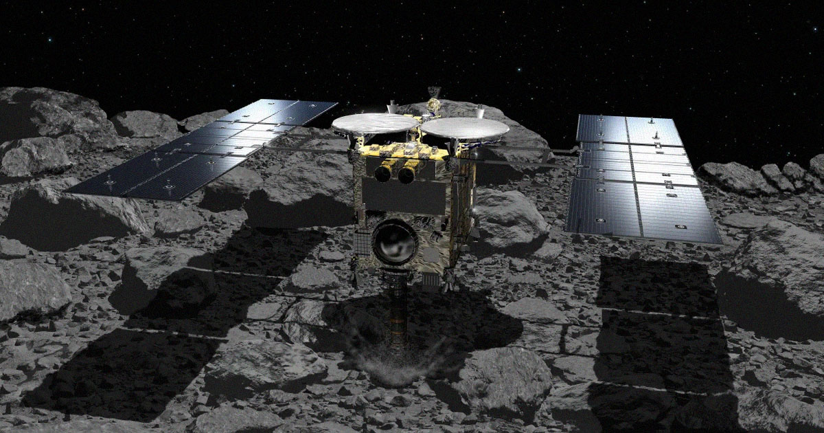 Featured image for "Discovery of Organic Matter in Asteroid Sample"