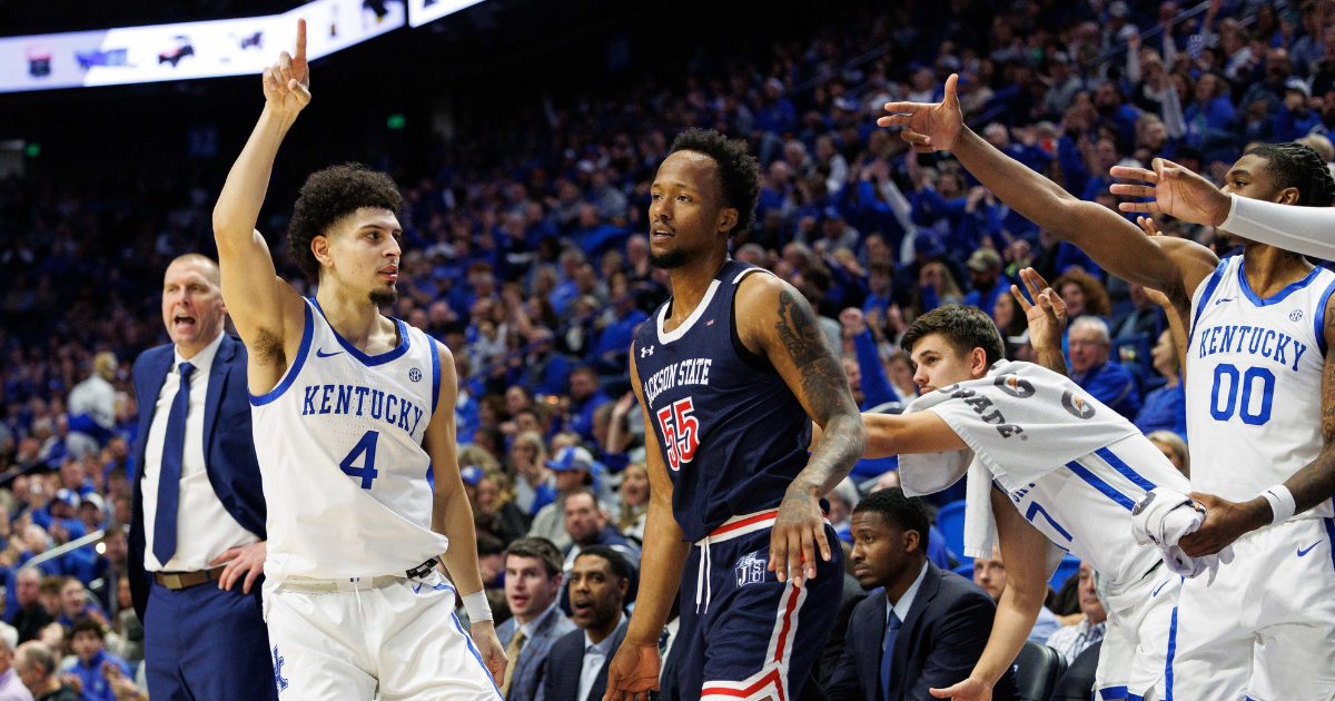 Featured image for Koby Brea Shines as Kentucky Dominates Jackson State
