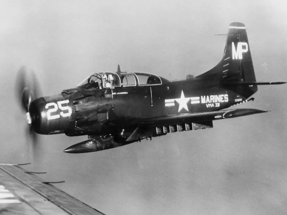 WWII Fighter Plane Takes Down Jets in Vietnam.