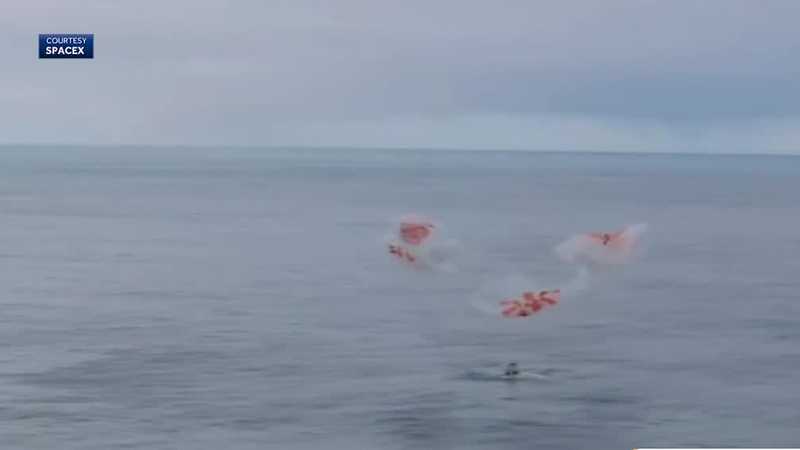 Featured image for "Sonic Boom: Ax-3 Crew Safely Splashes Down Off Florida Coast After Longest Private Spaceflight"