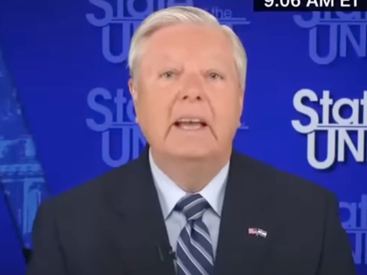 Lindsey Graham's heated exchange with CNN host over abortion access.