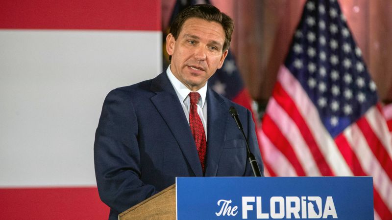 The Rise and Fall of Ron DeSantis's Political Fortunes.