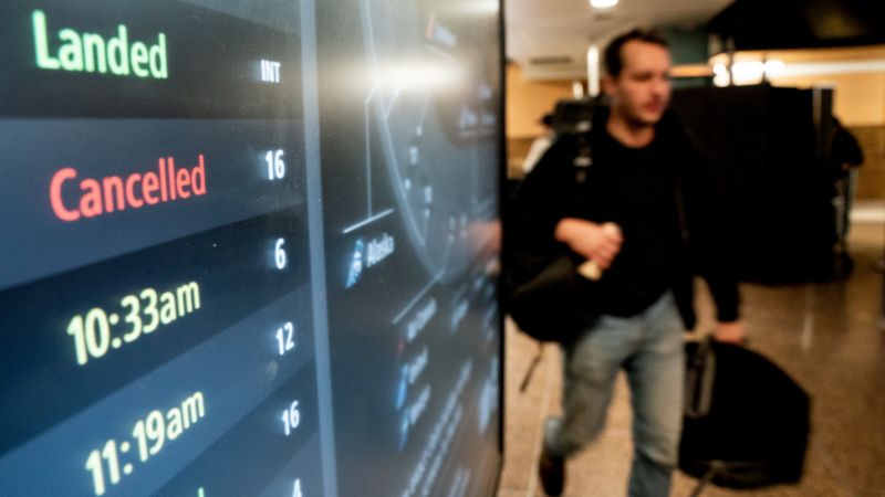 Travel Chaos Continues Amid Airline Cuts and Shutdown
