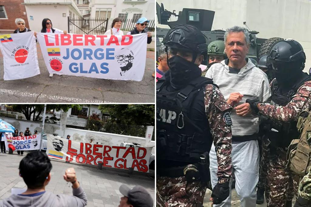 Featured image for "Former Ecuadorian VP Arrested in Mexican Embassy Raid Sparks Diplomatic Crisis in Latin America"