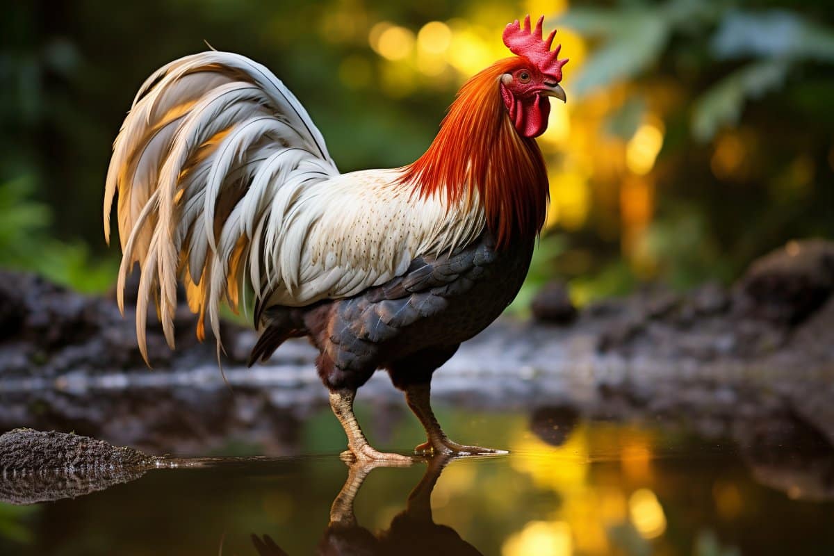 Featured image for The Mirror Test: Roosters' Self-Recognition Unveiled