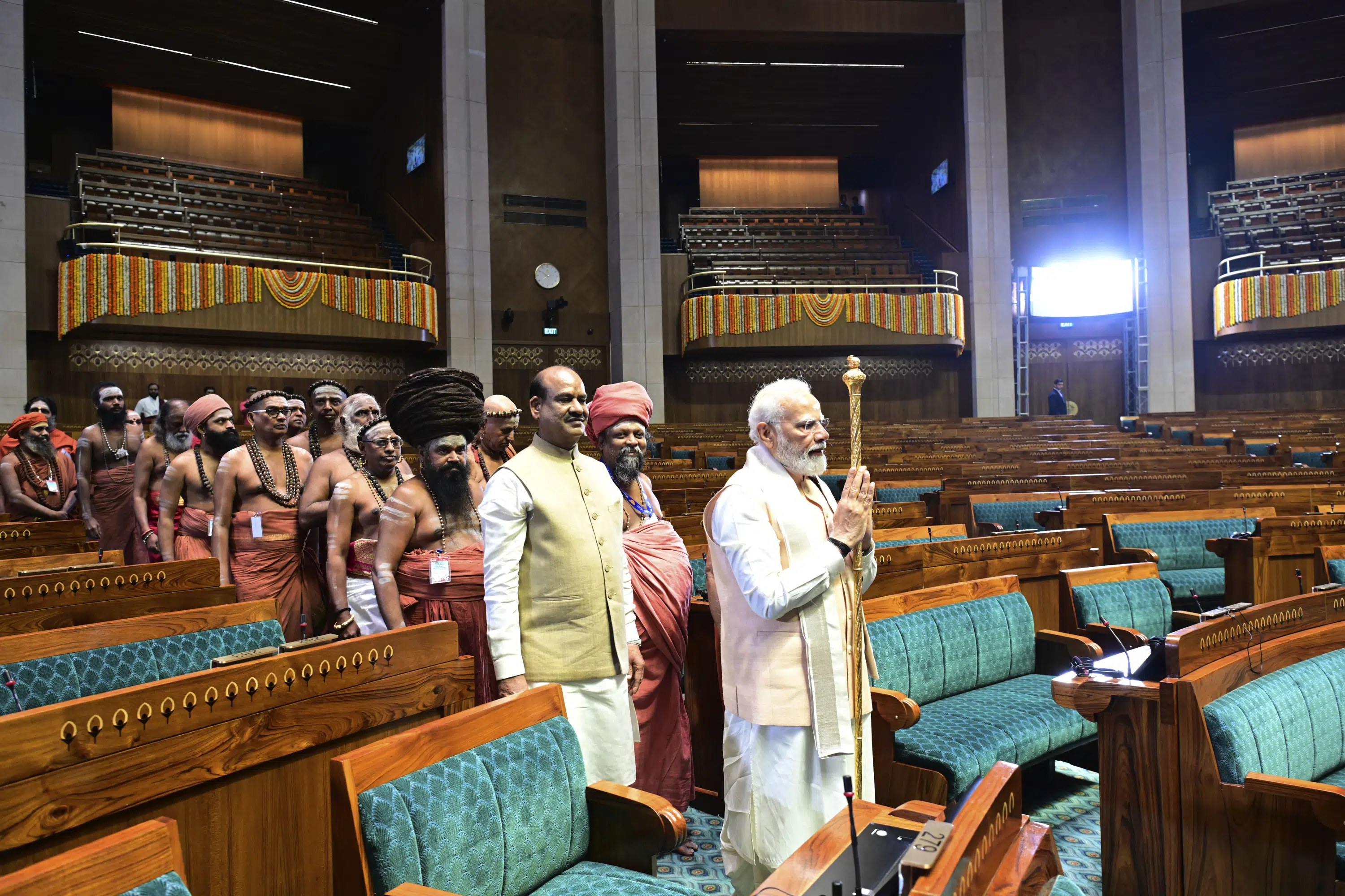 Opposition Boycotts as Modi Opens India's New Parliament Building.
