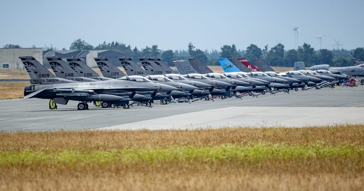 NATO Allies Commit to August Start for F-16 Training Program in Ukraine