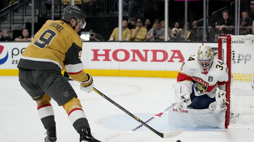 Featured image for Jack Eichel Celebrates Stanley Cup Win with Raising Cane's Drive-Thru Shift