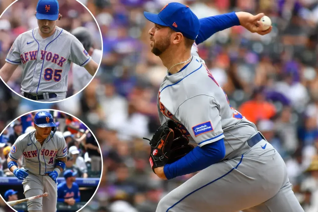 Mets suffer series loss to Rockies despite offensive outburst.